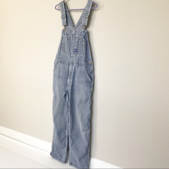 big smith hickory stripe overalls